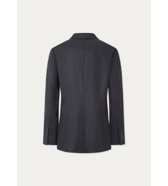 Hackett London Blazer Prestaties Flan Ep grijs