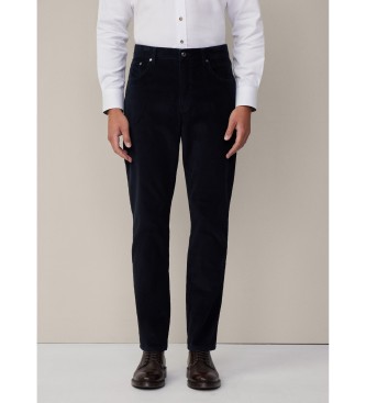 Hackett London Pigment Cord trousers navy