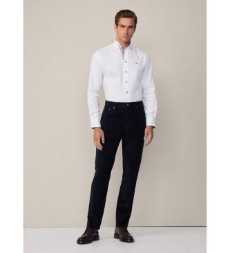 Hackett London Pigment Cord trousers navy