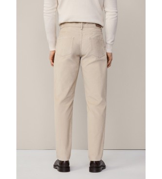 Hackett London Pantaloni in cordoncino pigmentato beige