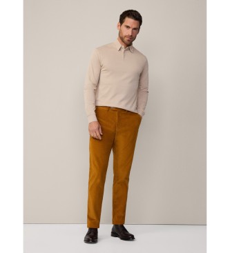 Hackett London Chino-bukser Pigment Cord sennep