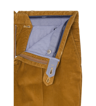 Hackett London Chino-bukser Pigment Cord sennep