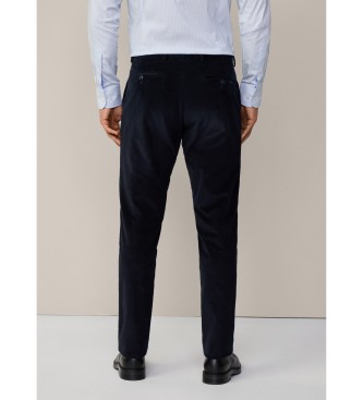 Hackett London Pantaln chino Pigment Cord marino 