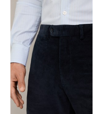 Hackett London Pigment Cord marineblaue Chino-Hose 