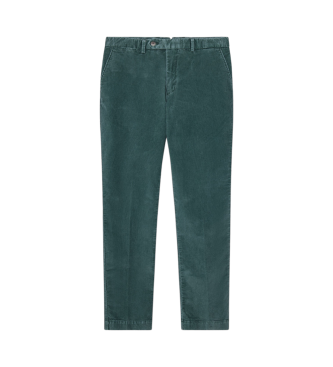 Hackett London Calas chino Pigment Cord verde 