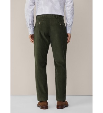 Hackett London Chino trousers Pigment Cord green 