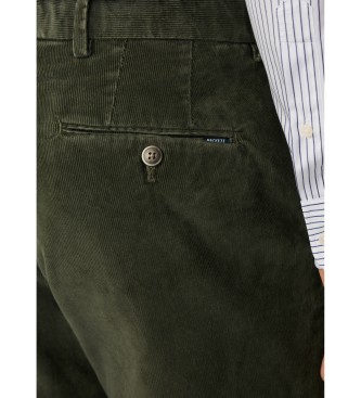 Hackett London Chino trousers Pigment Cord green 