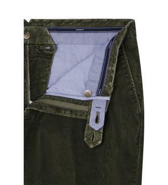 Hackett London Chino trousers Pigment Cord green 