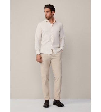 Hackett London Pantalon chino Pigment Cord off white