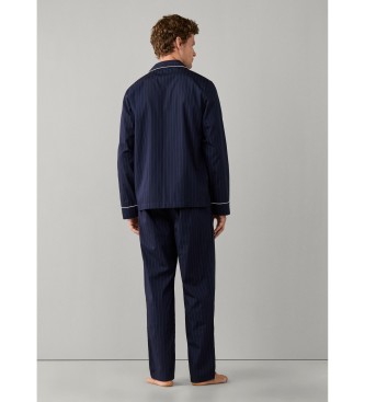 Hackett London Pijama Harry Woven marinho