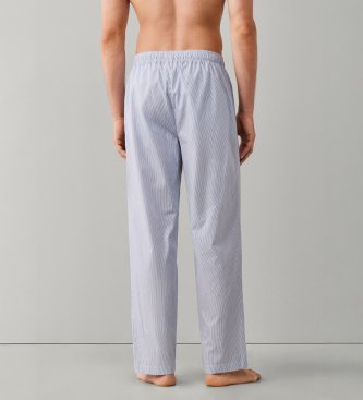 Hackett London Pijama Stripes Woven azul