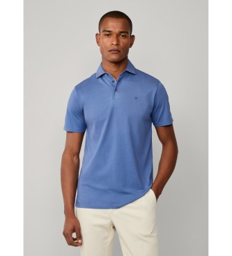 Hackett London Pimablaues Poloshirt