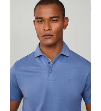 Hackett London Pimablaues Poloshirt