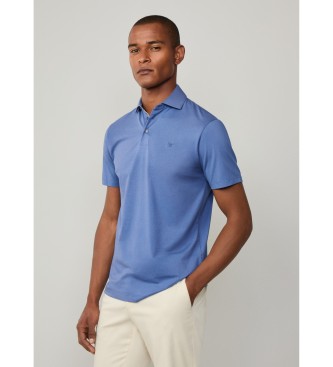Hackett London Pimablaues Poloshirt