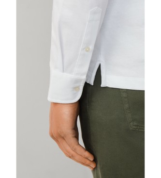 Hackett London Polo blanc en pima