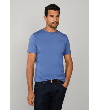 Hackett London Maglietta Pima blu
