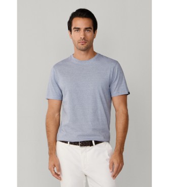 Hackett London Pin Stripe T-shirt blauw