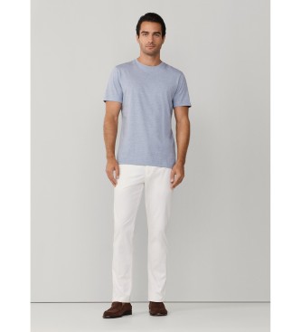 Hackett London Pin Stripe T-shirt blauw