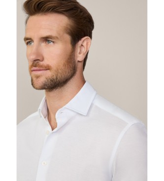 Hackett London Shirt Pique white