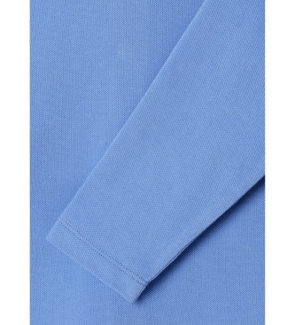 Hackett London Chemise en piqu� Ls bleu