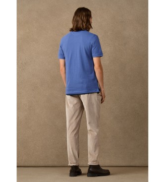 Hackett London Polo Logo blå