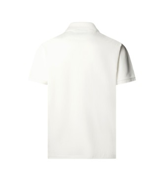 Hackett London Polo Logo blanco roto