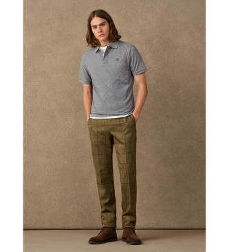 Hackett London Polo Logo grå