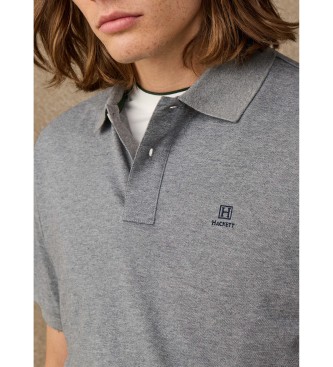 Hackett London Polo Logo grå