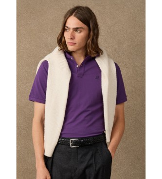 Hackett London Polo Logo lilla