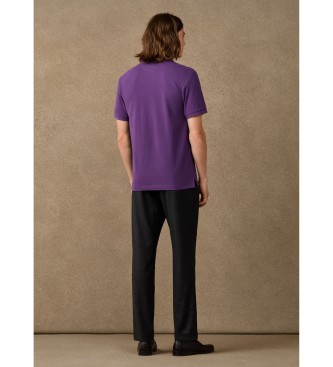 Hackett London Polo Logo lilla