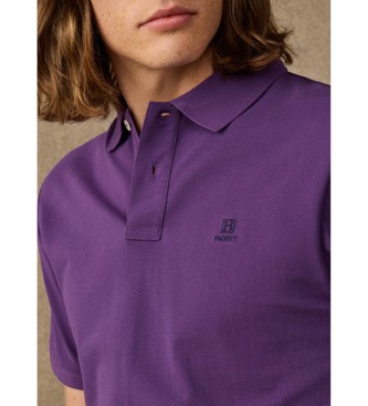 Hackett London Polo Logo lilla