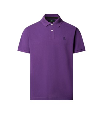 Hackett London Polo Logo lilla