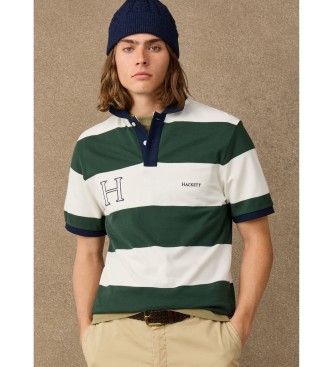 Hackett London Polo H Combi zielone
