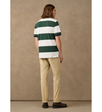 Hackett London Polo H Combi zielone