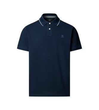 Hackett London Polo H Tipped azul-marinho