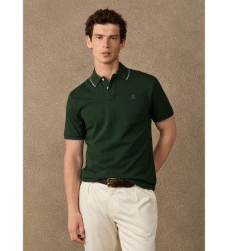 Hackett London Polo Tipped zielone