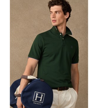 Hackett London Polo Tipped zielone