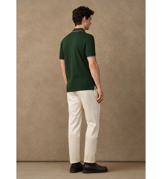 Hackett London Polo Tipped zielone