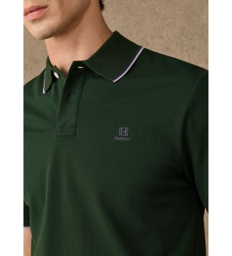 Hackett London Polo Tipped zielone