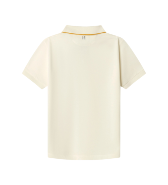 Hackett London Polo Harry branco quebrado