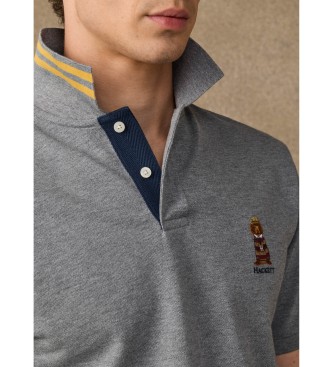Hackett London Polo Harry gris