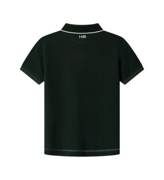 Hackett London Polo Members Col Block bianco