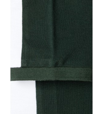 Hackett London Polo Members Col Block bianco