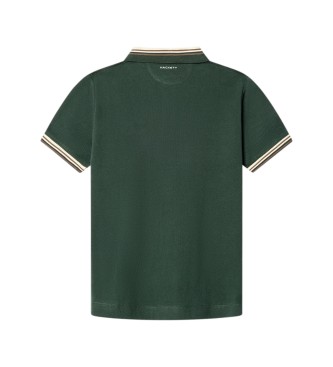 Hackett London Polo Members Collar verde