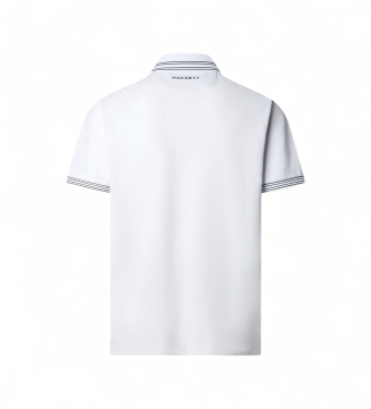Hackett London Polo Micro Tip hvid