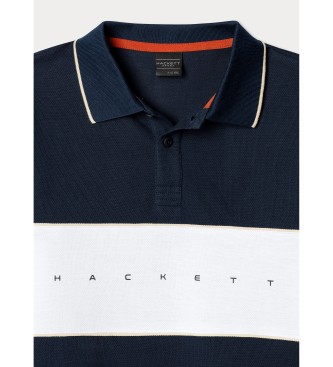 Hackett London Polo Hs Multi blu marino
