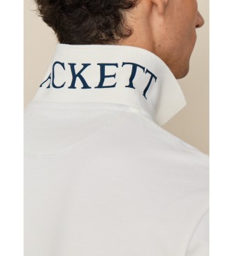 Hackett London Hvid/knækket Polo Flag
