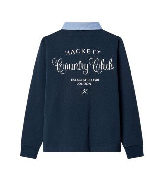 Hackett London Polo rugby Country Club blu marino