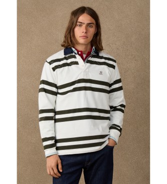 Hackett London Polo Rugby bia?e