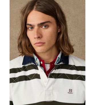 Hackett London Polo Rugby bia?e